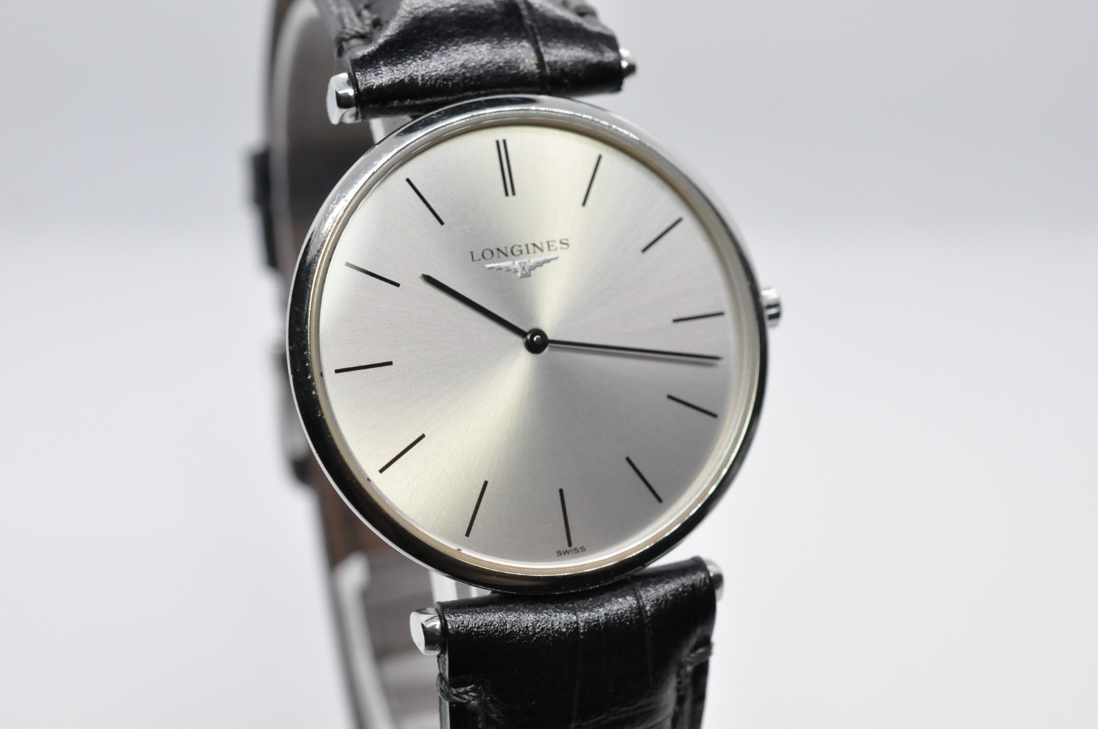 Longines La Grande Classique L4.709.4 Quartz Men’s Watch White Dial N.MINT Swiss