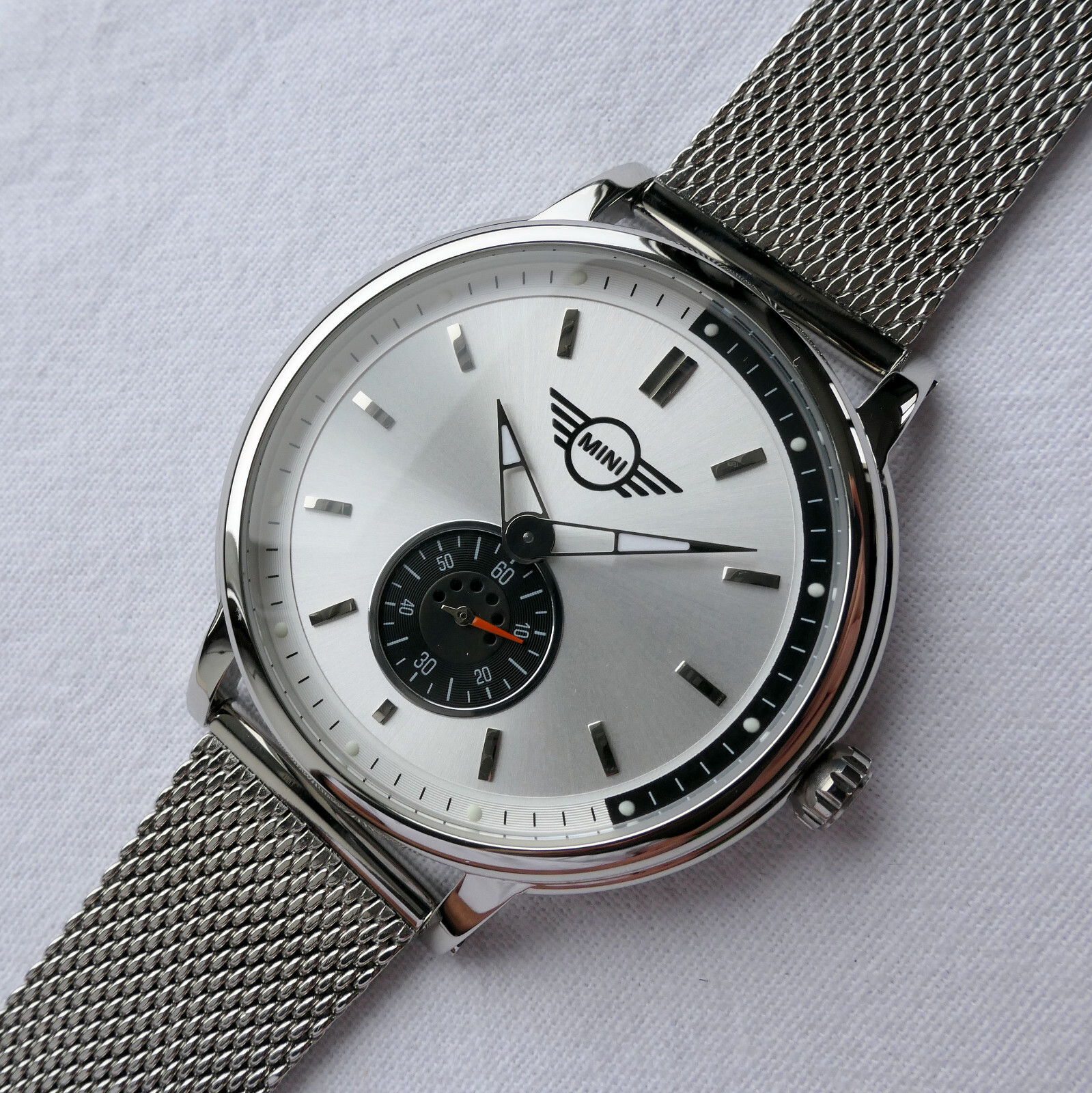 MINI John Cooper Works S JCW Rally Racing Speedometer Design Car Accessory Watch