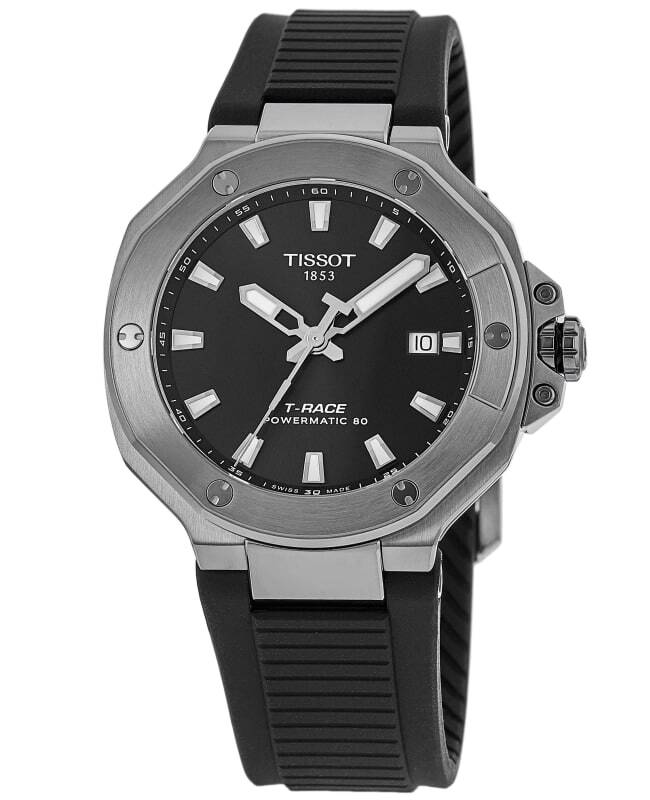 New Tissot T-Race Powermatic 80 Automatic Black Men’s Watch T141.807.17.051.00