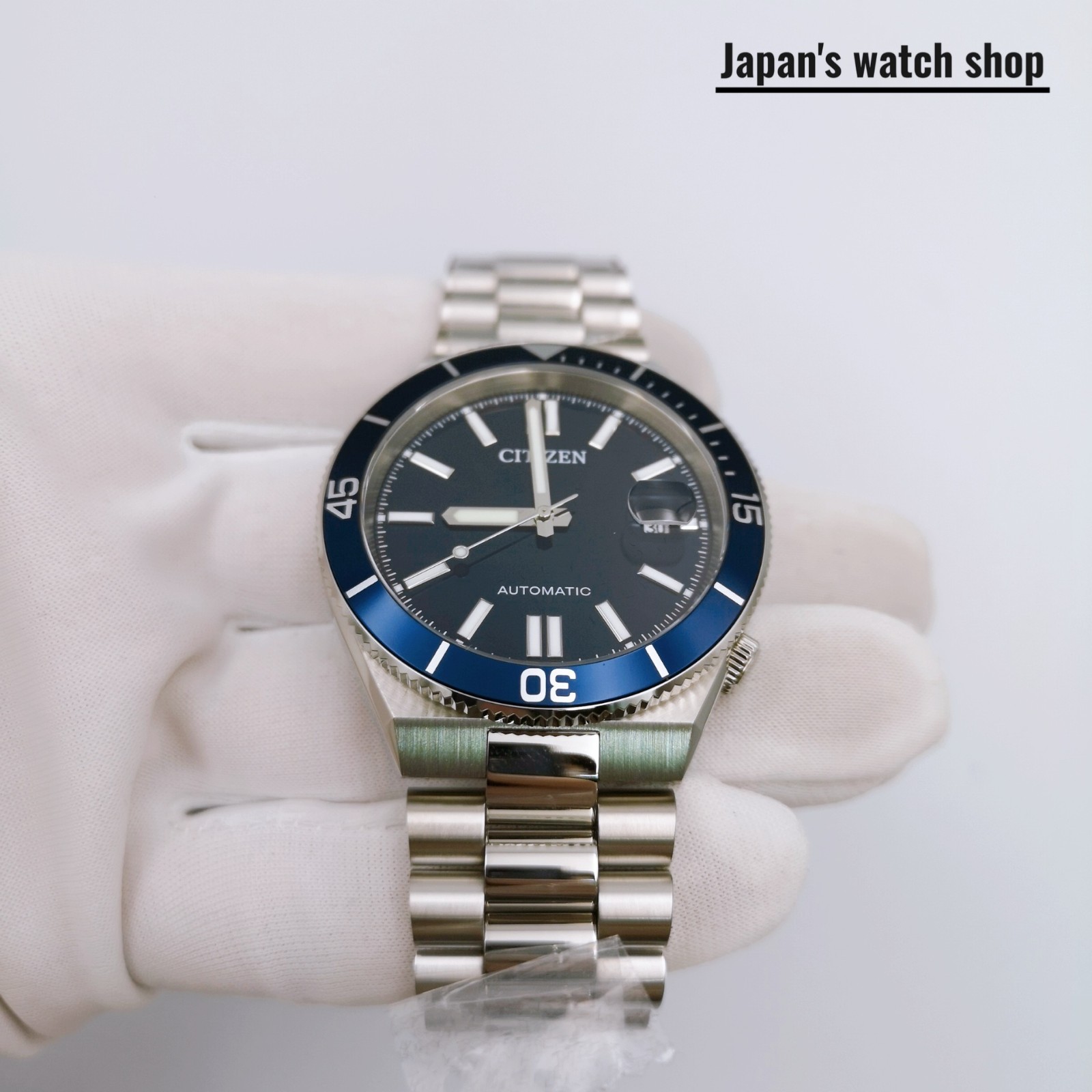 CITIZEN TSUYOSA NJ0230-59L Black Automatic Sapphire Men’s Watch New in Box