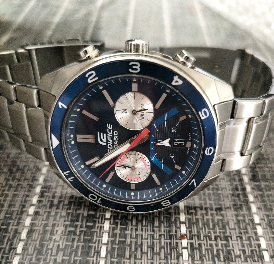 Casio EDIFICE EFV-590DY Men’s Chronograph Japan Stainless Steel Watch