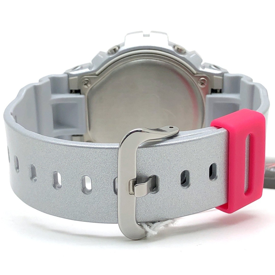 G SHOCK DW 6900CB 8 Crazy Colors Silver x Pink Mirror Dial Inverted Released in