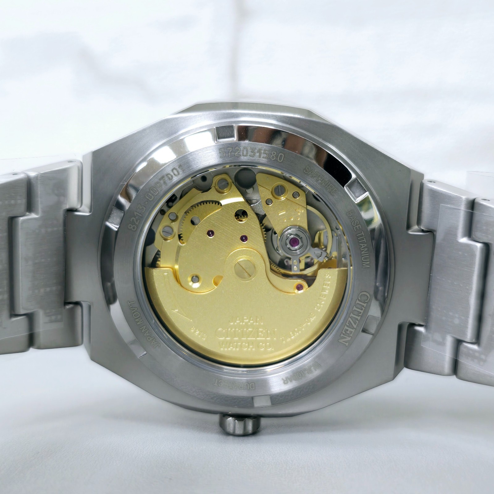 Citizen Zenshin NJ0180-80X Automatic Green Dial Super Titanium 40.5mm Men Watch