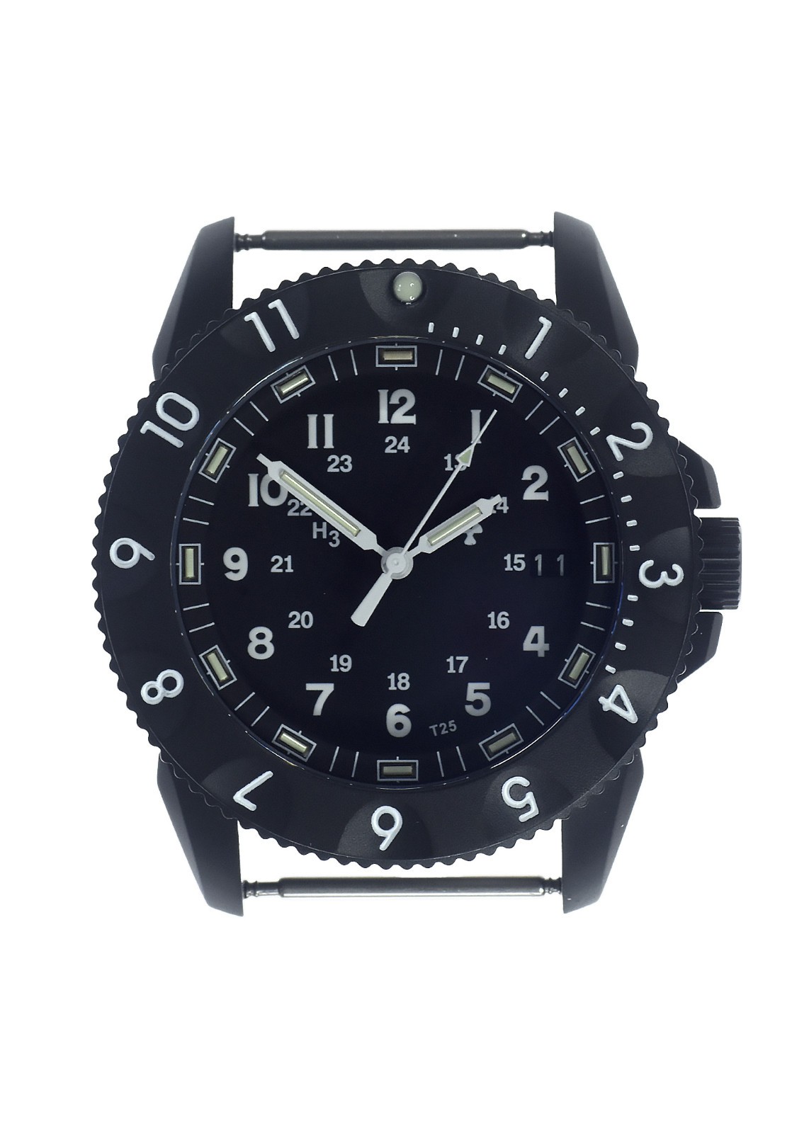 MWC P656 PVD Automatic Tactical Pilot Watch with GTLS Tritium & Sapphire Crystal