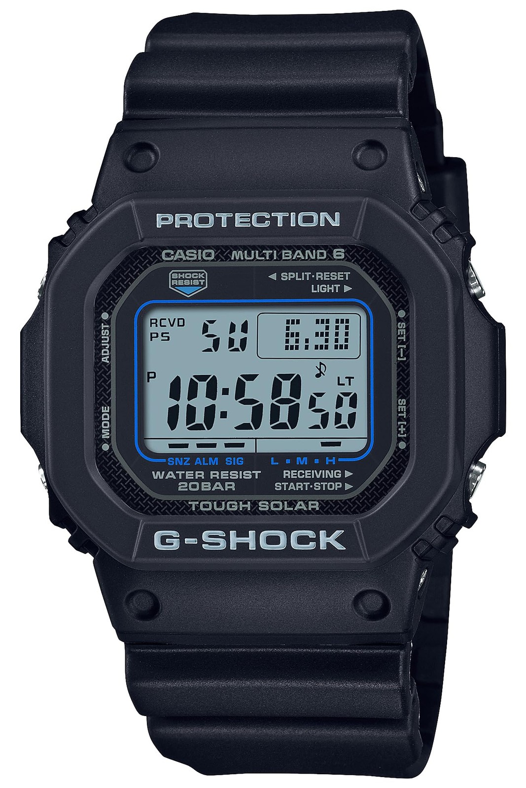 CASIO G-SHOCK GW-M5610U-1CJF Digital Solar Radio Men’s Watch NEW