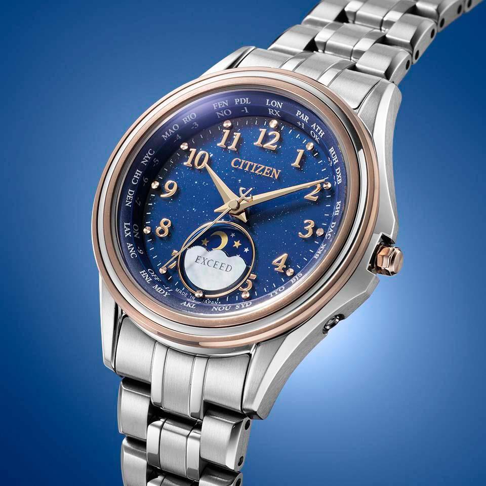 CITIZEN EXCEED EE1016-66L DENPA Limited YOZORA COLLECTION Titanium Watch 29.2mm