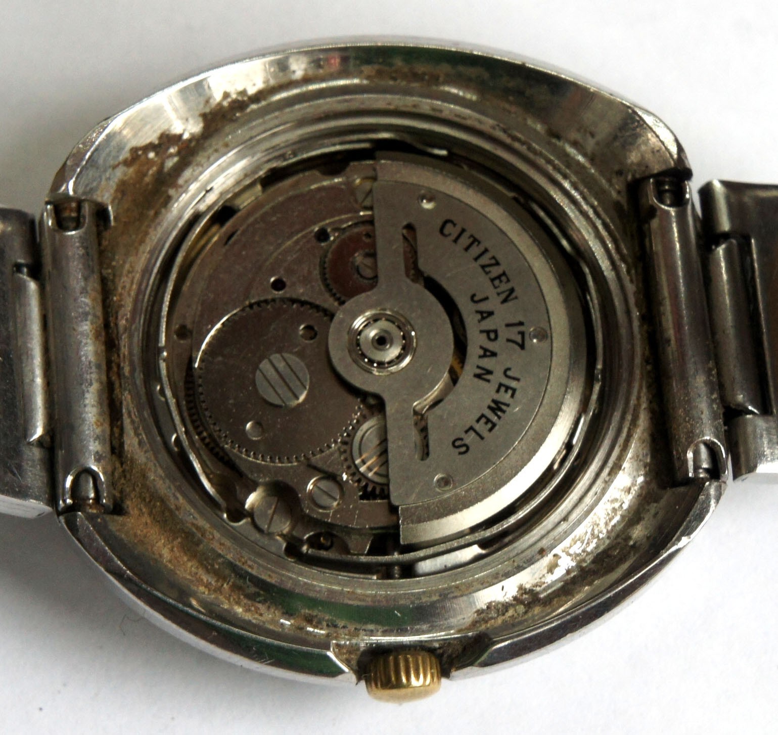 CITIZEN AUTOMATIC 6501 Men’s Wrist Watch 17 Jewels Japan 1970’s