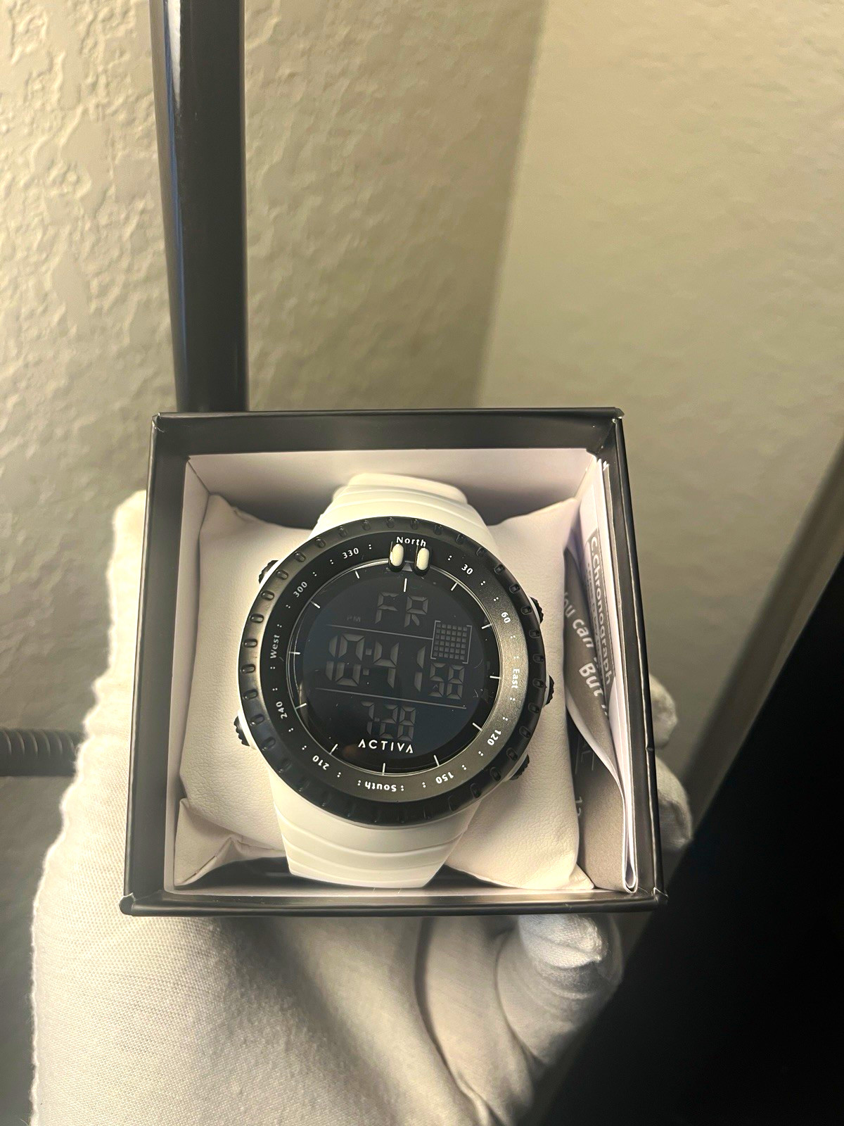 Activa Odyssey X Invicta Men’s Digital Watch – 53mm. White (ACW1237-004)