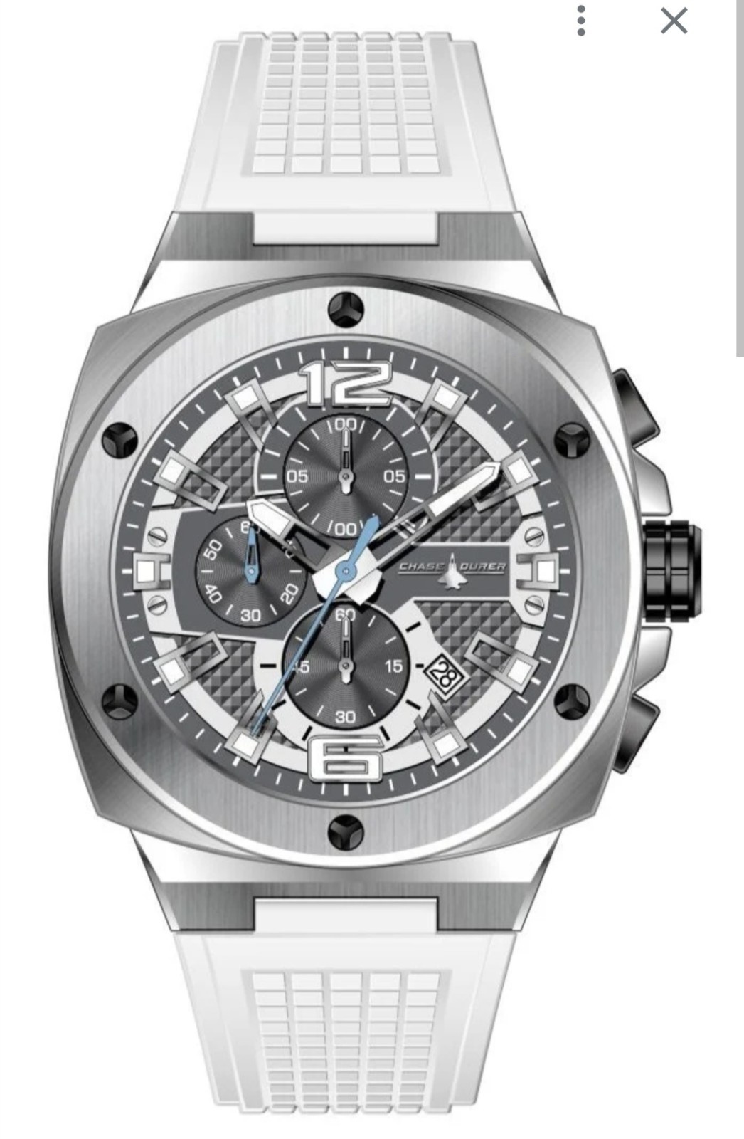 Chase Durer Chronograph Watch, Model CDW-0163, Case 47 mm