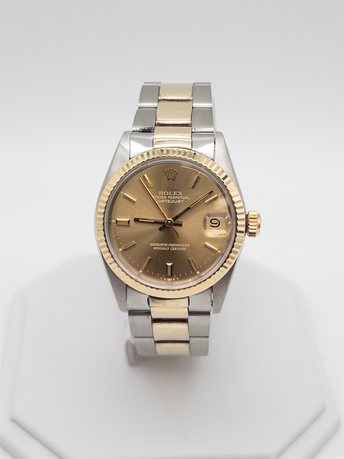 $15,000 ROLEX DATEJUST 31mm MIDSIZE 18k Yellow Gold SS Watch MEN LADIES SERVICED