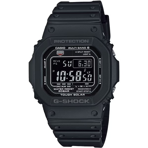 Casio G-Shock GW-M5610U-1BJF Tough Solar Multiband 6 Black Men’s Watch Japan