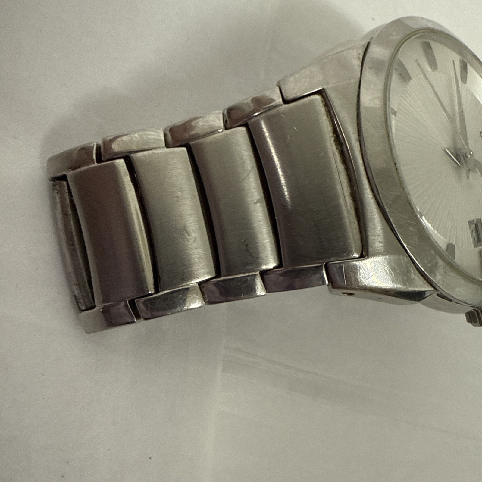 Elegant Bulova C860832 Stainless Steel Wristwatch Working