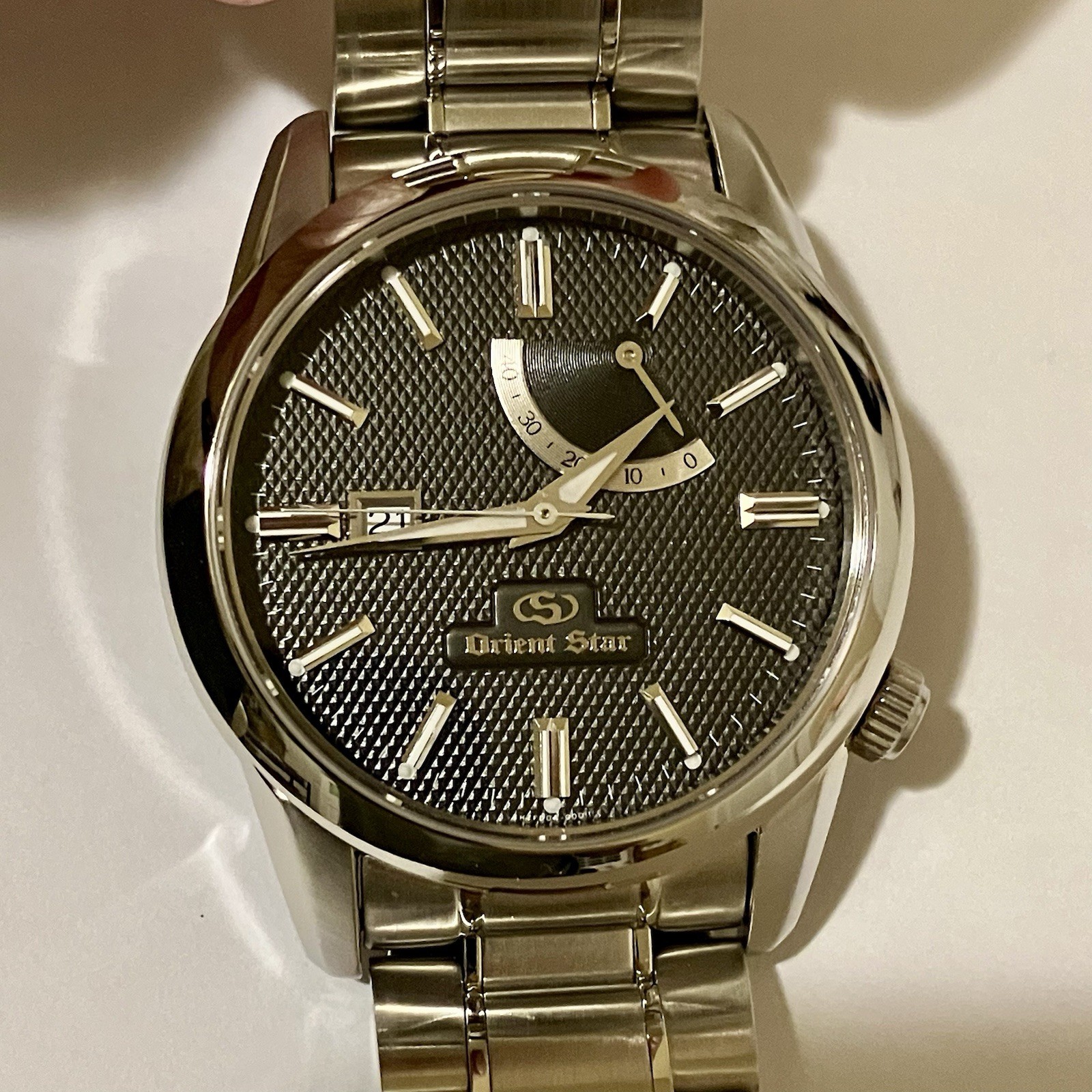 Orient Star Classic WZ0111FD JDM Rare Model Black Guilloche Dial Automatic Watch