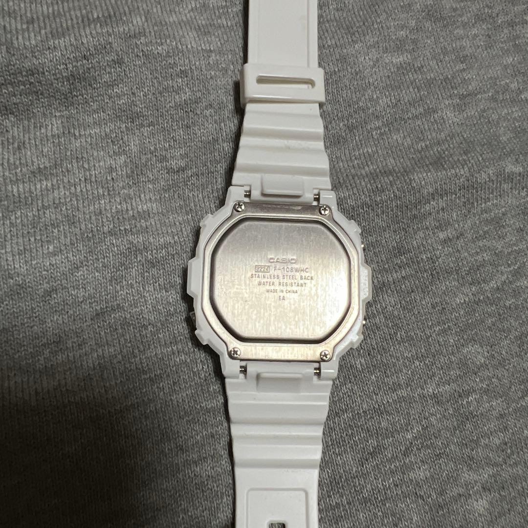 CASIO Digital Watch Set of 2: F-91W & F-108WHC