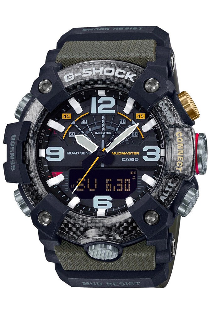 CASIO Watch – GG-B100-1A3ER for Male Mouse grey in Carbon fiber