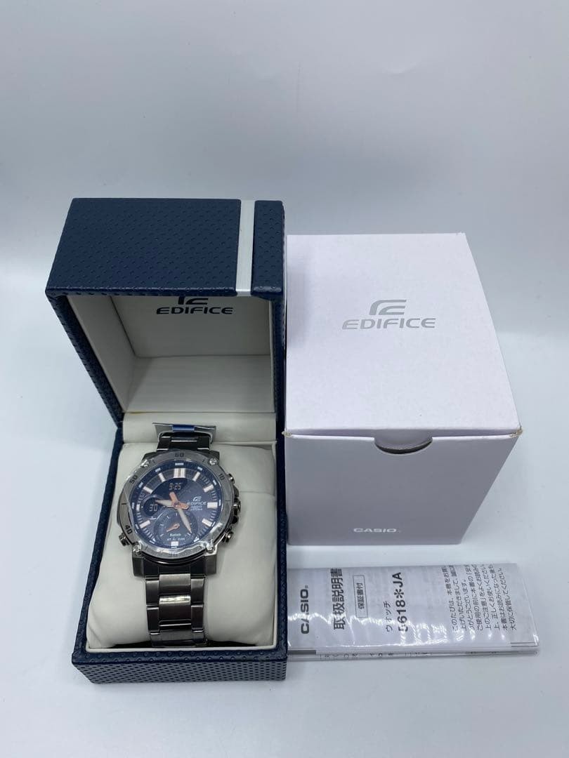 CASIO EDIFICE ECB-20YDC-1AJF Bluetooth Smartphone Link Men’s Watch Unused w/ Box
