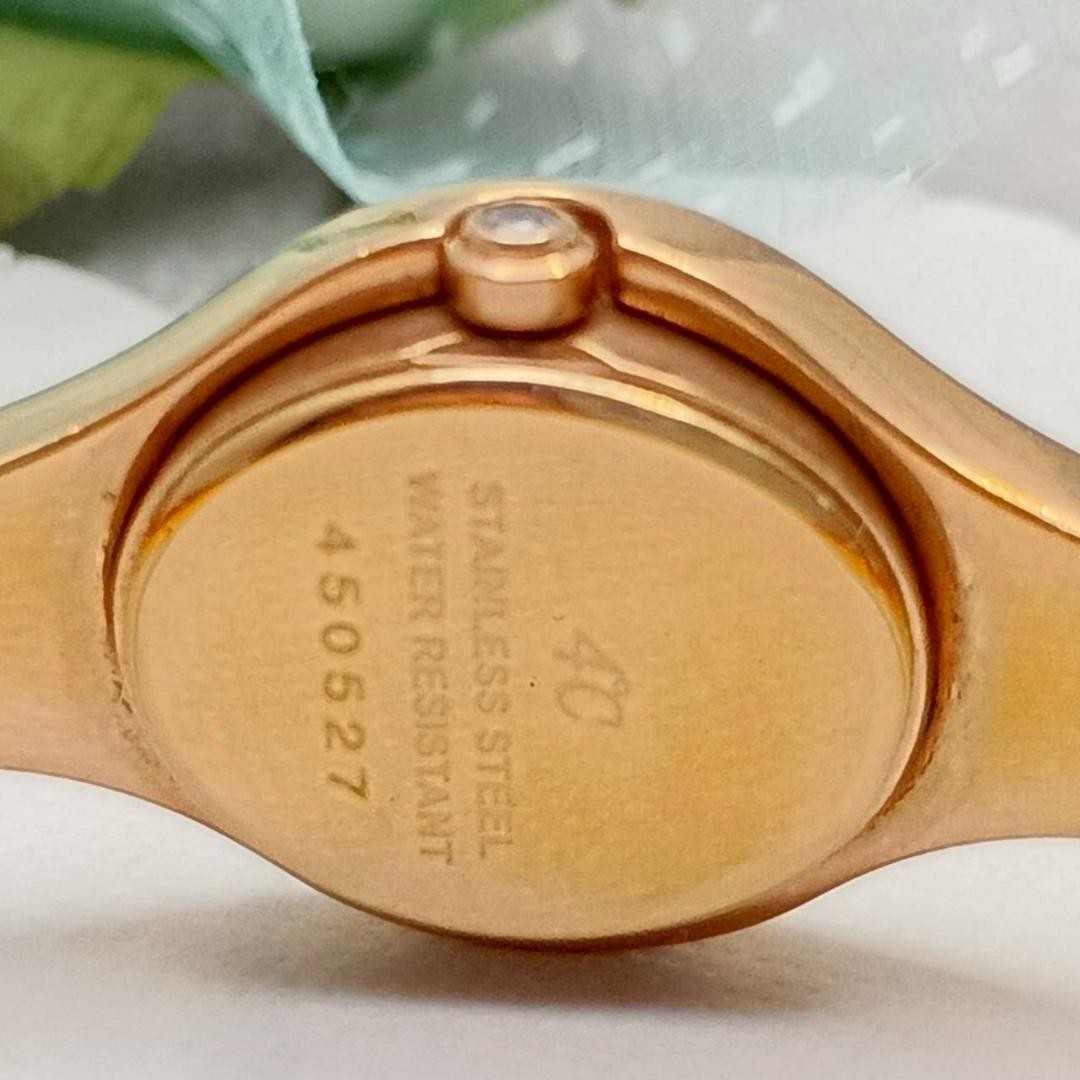 4C Bangle Watch Yondoshi Timepiece Silver Dial 15cm Quartz Authentic