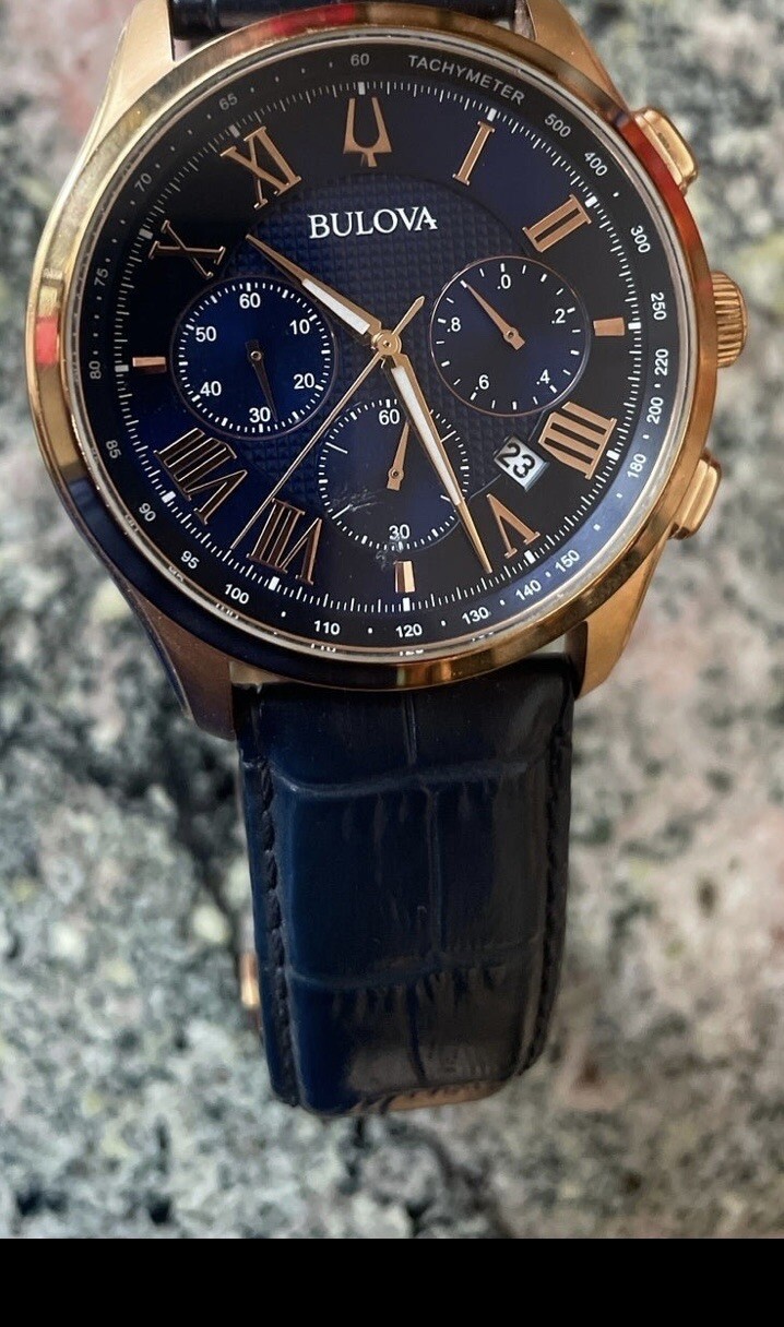 Bulova 97B170 Chronograph Wrist Watch for Men