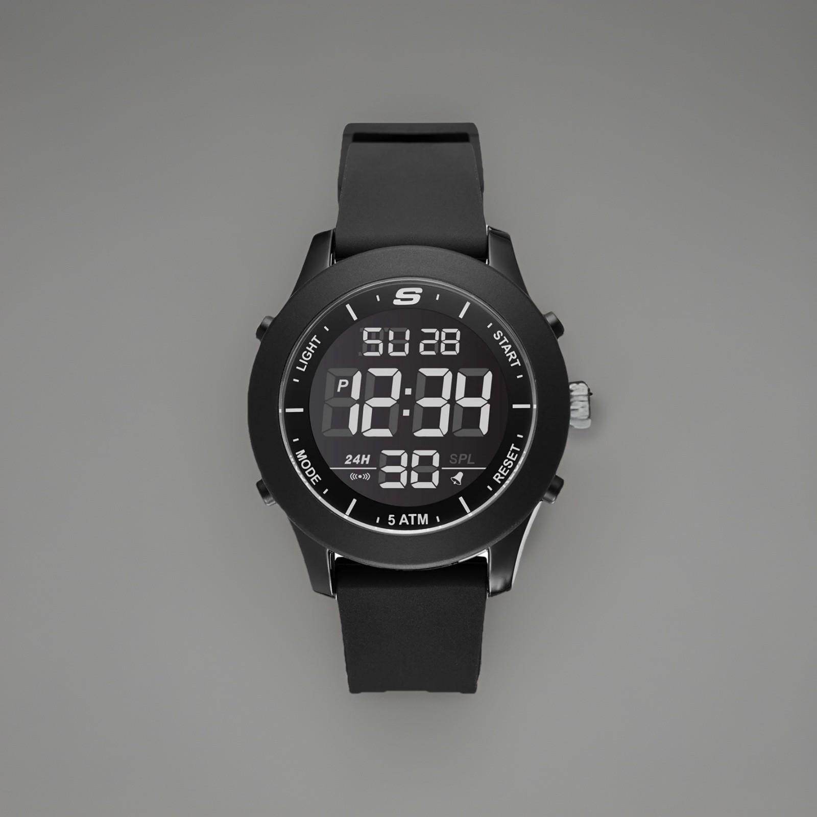 Skechers Rosencrans Digital Oversize Chronograph Men’s Watch Black SR5107W-NIB