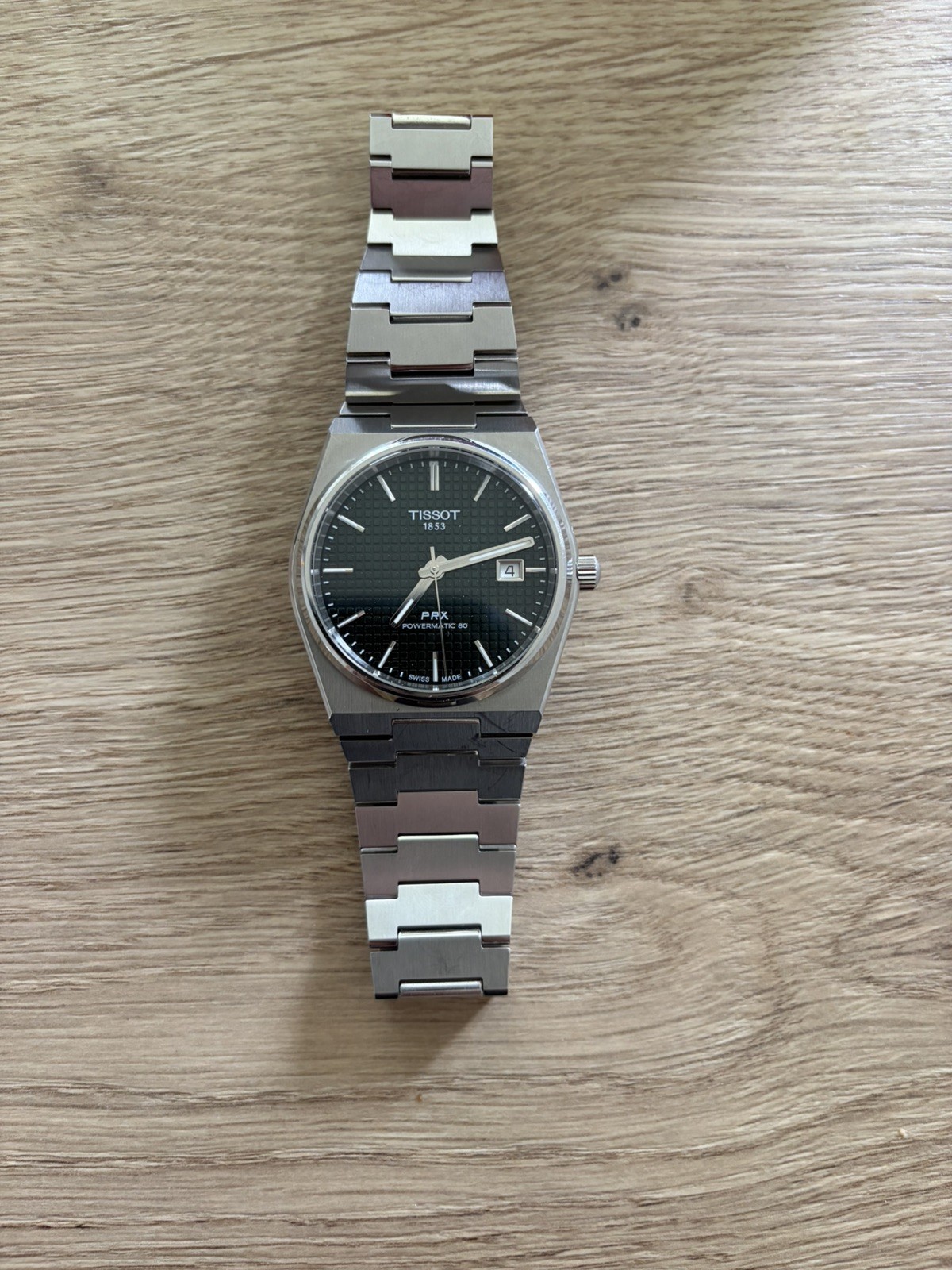Tissot PRX Automatic Watch Dark Green 40mm Swiss made Unisex