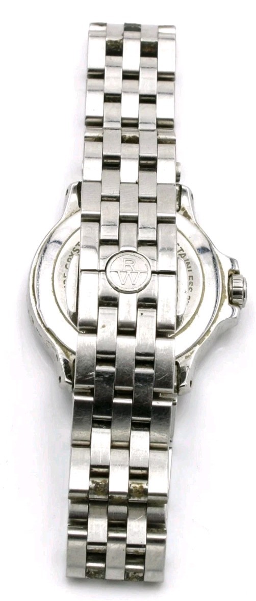 Raymond Weil Tango 28mm MOP Dial Date Size 6.5in Ladies Wristwatch – Ref. 5399