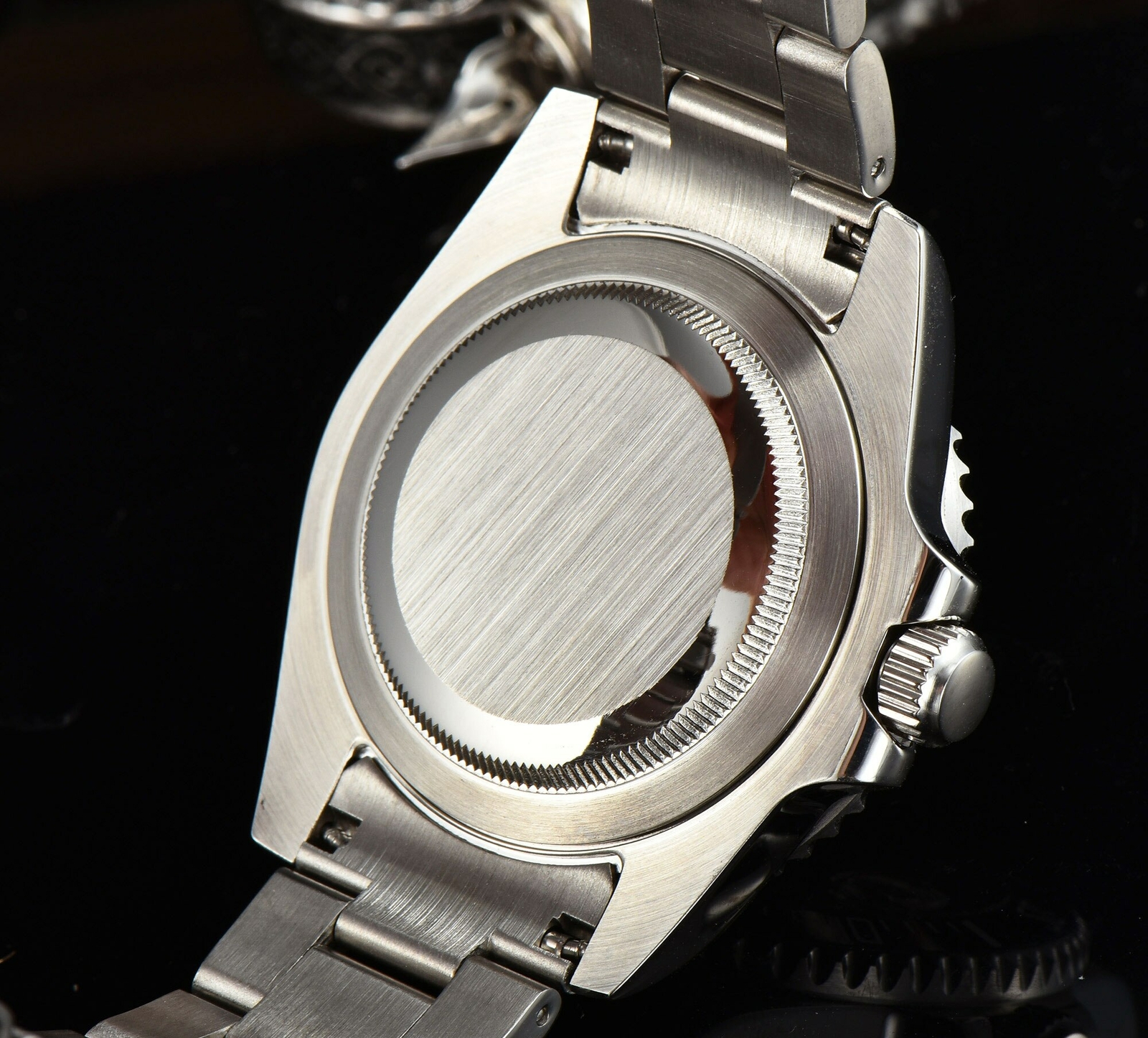 Diver 24 Jewel NH35A 40mm Auto Men Watch Blue Dial Grey Brushed Insert Polished
