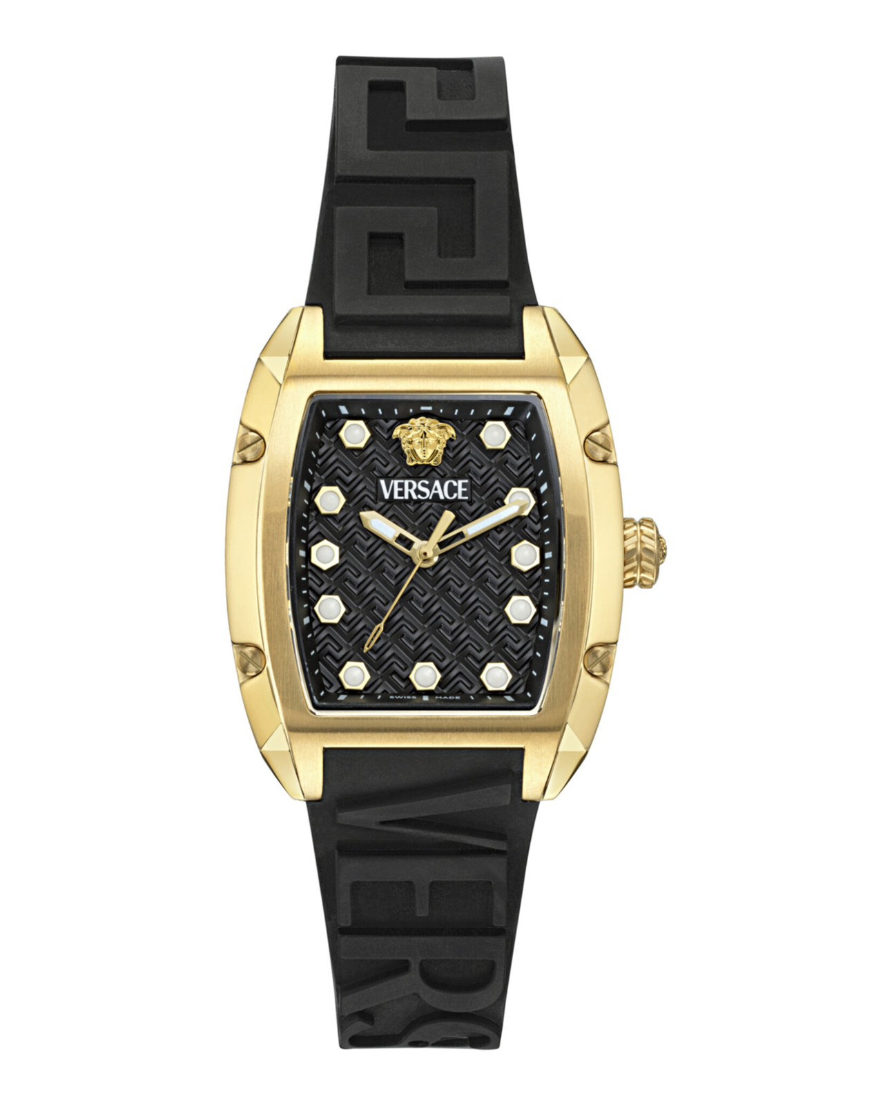 Versace Womens Gold 36mm Strap Fashion Watch