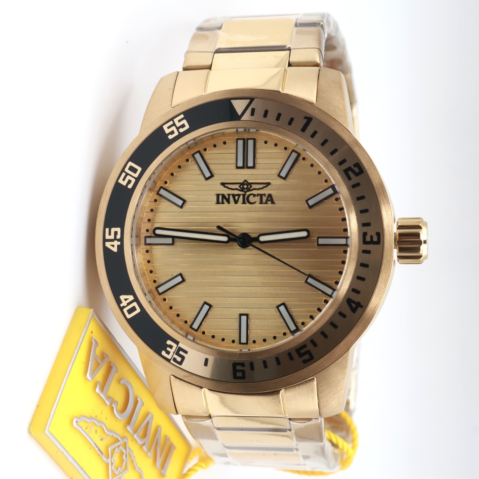 Invicta Men’s Specialty 45mm Quartz Watch IN-48970 Gold Tone
