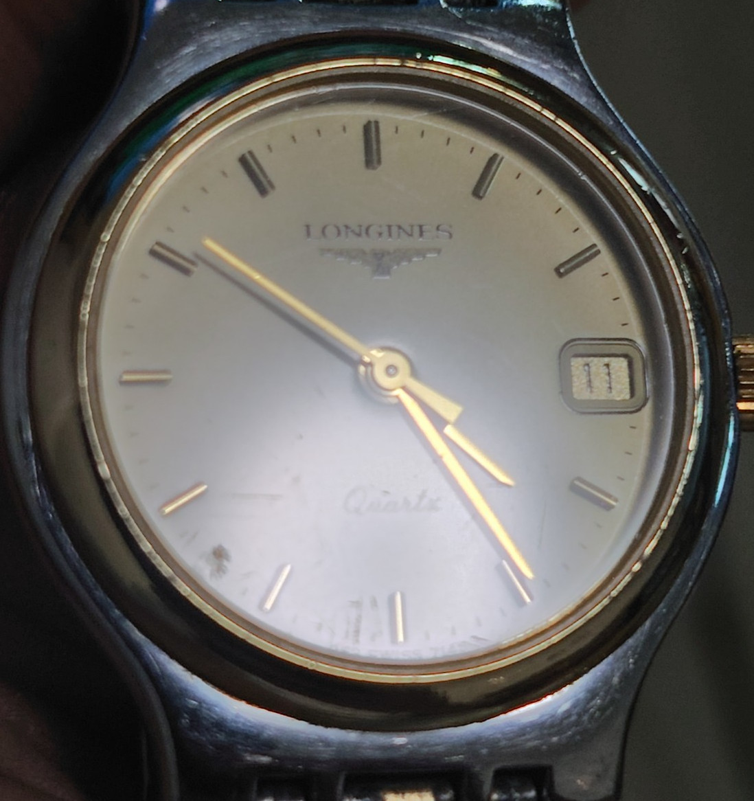 Vintage [EXC+5] LONGINES Flagship 152 7145 Gold Round 24mm Ladies Watch JAPAN