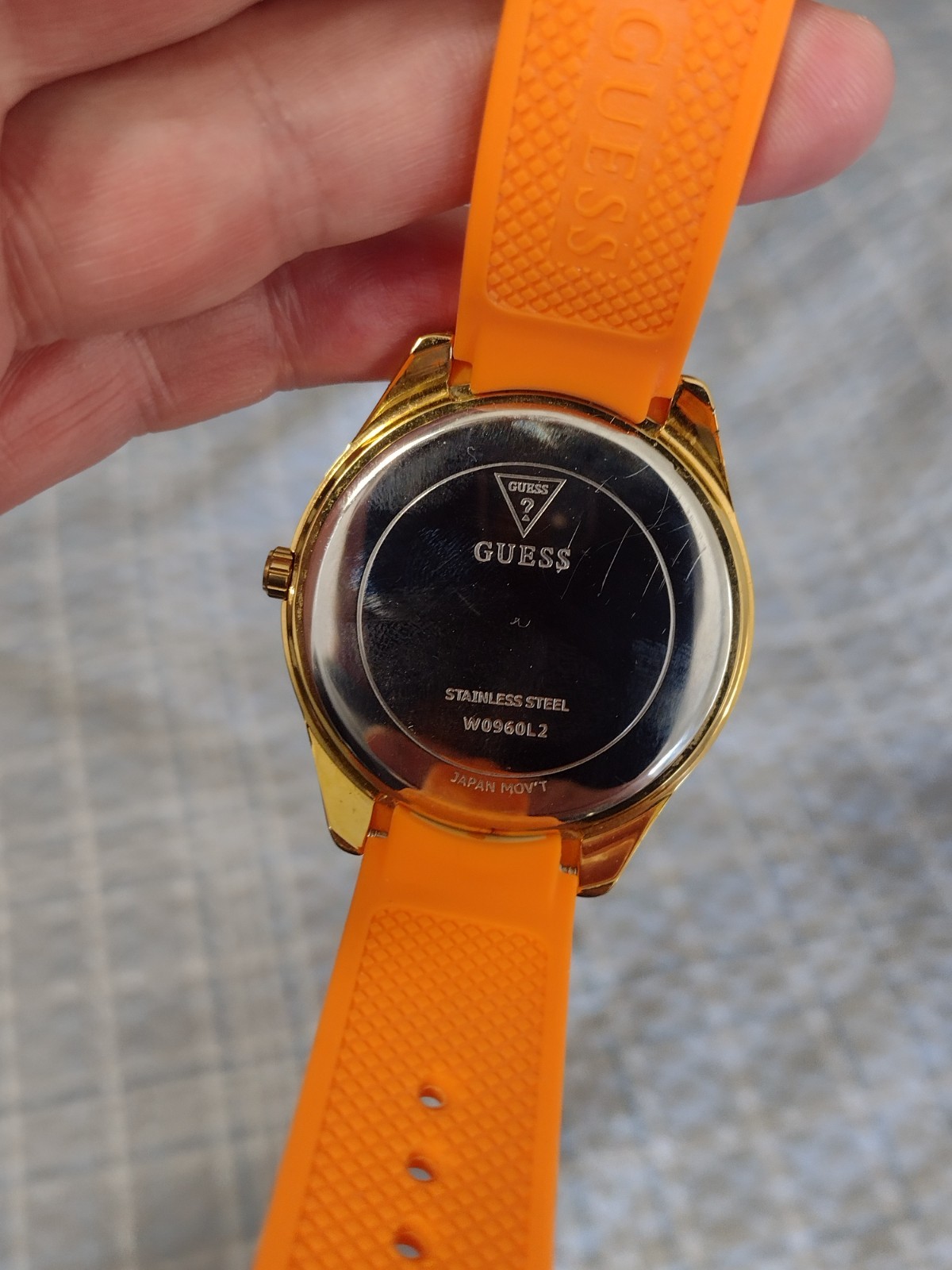 His or Hers GUESS Gemmed Watch w/ New Battery – Works Great! c77