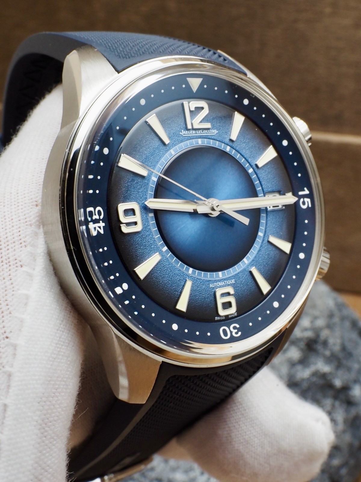 Jaeger LeCoultre Polaris Date Limited Boutique Blue 99.99% LN 842.8.37 Q9068681