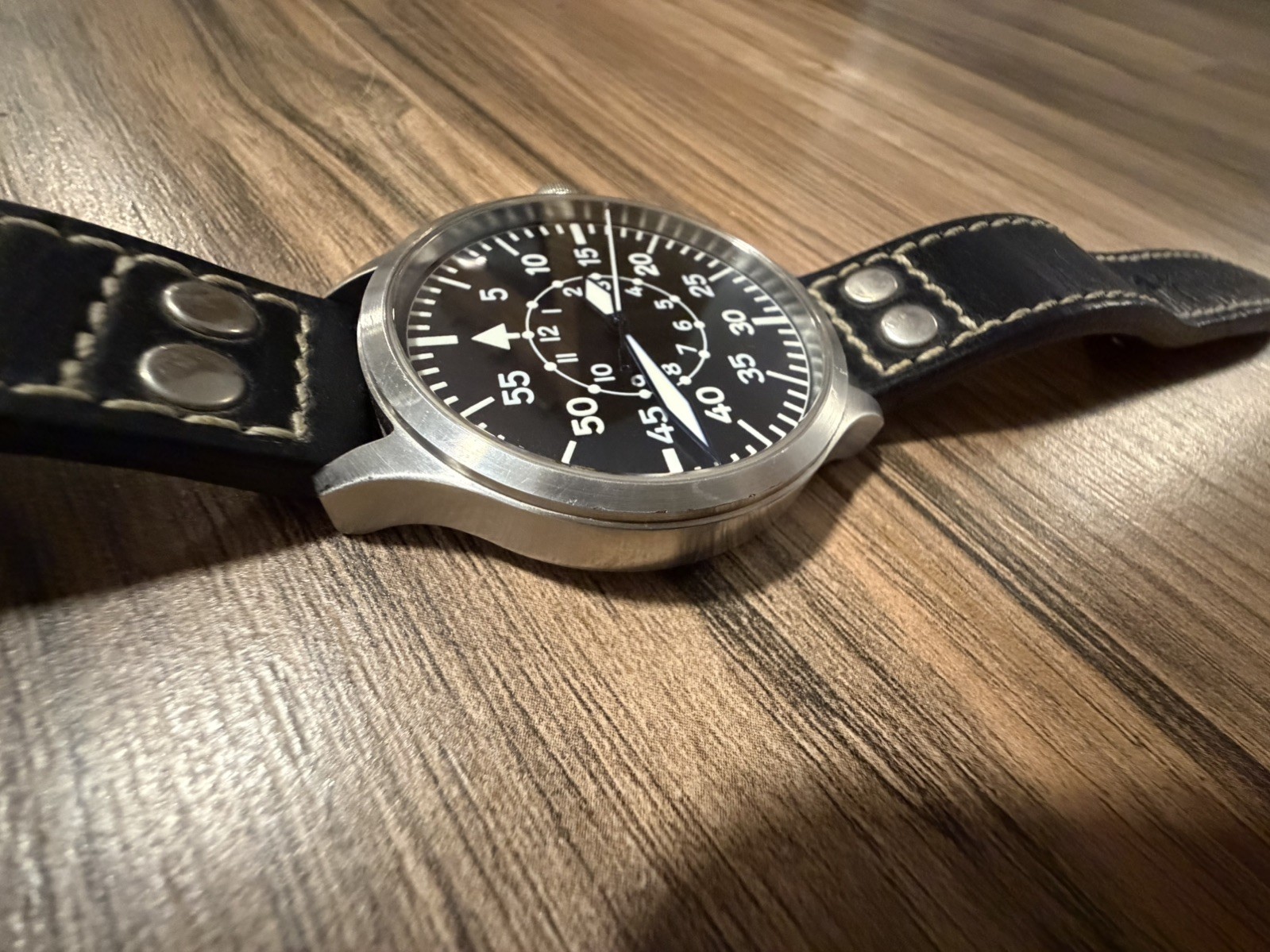 Steinhart Nav B-Uhr 47 Automatic B-Type ETA 2824-2 Swiss Pilot Watch