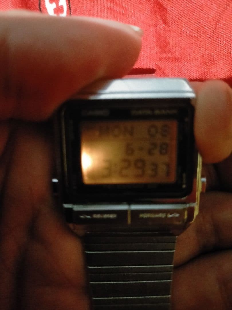 CASIO Japan/ Running DATA BANK DB-500 Wristwatch