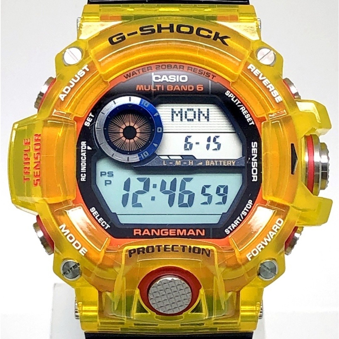 G-Shock GW 9403KJ 9 RANGEMAN EARTHWATCH collaboration Salpa Yellow Blue Skeleton