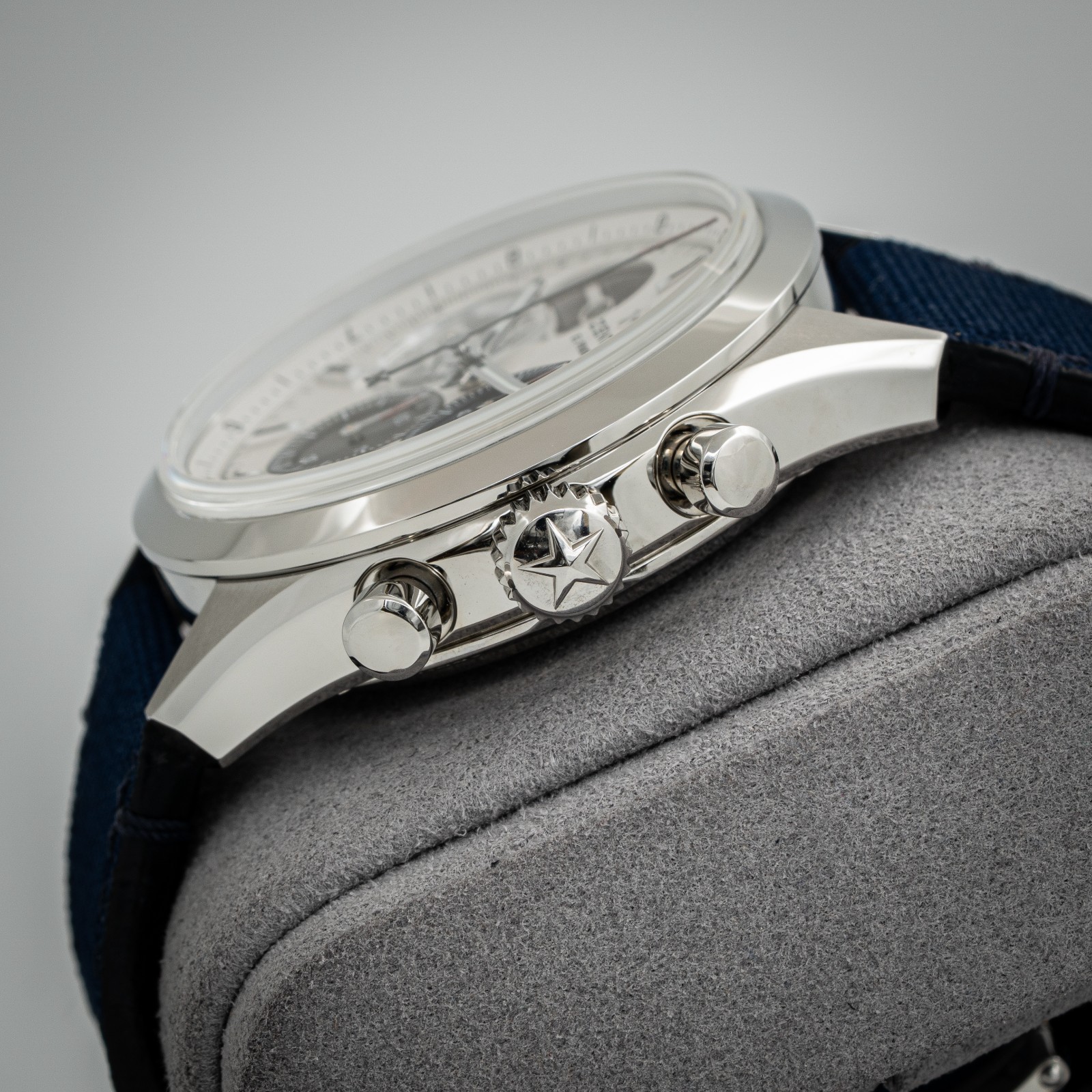 Zenith Chronomaster Open Silver Dial 03.3300.3604-69.C823 Box and Papers