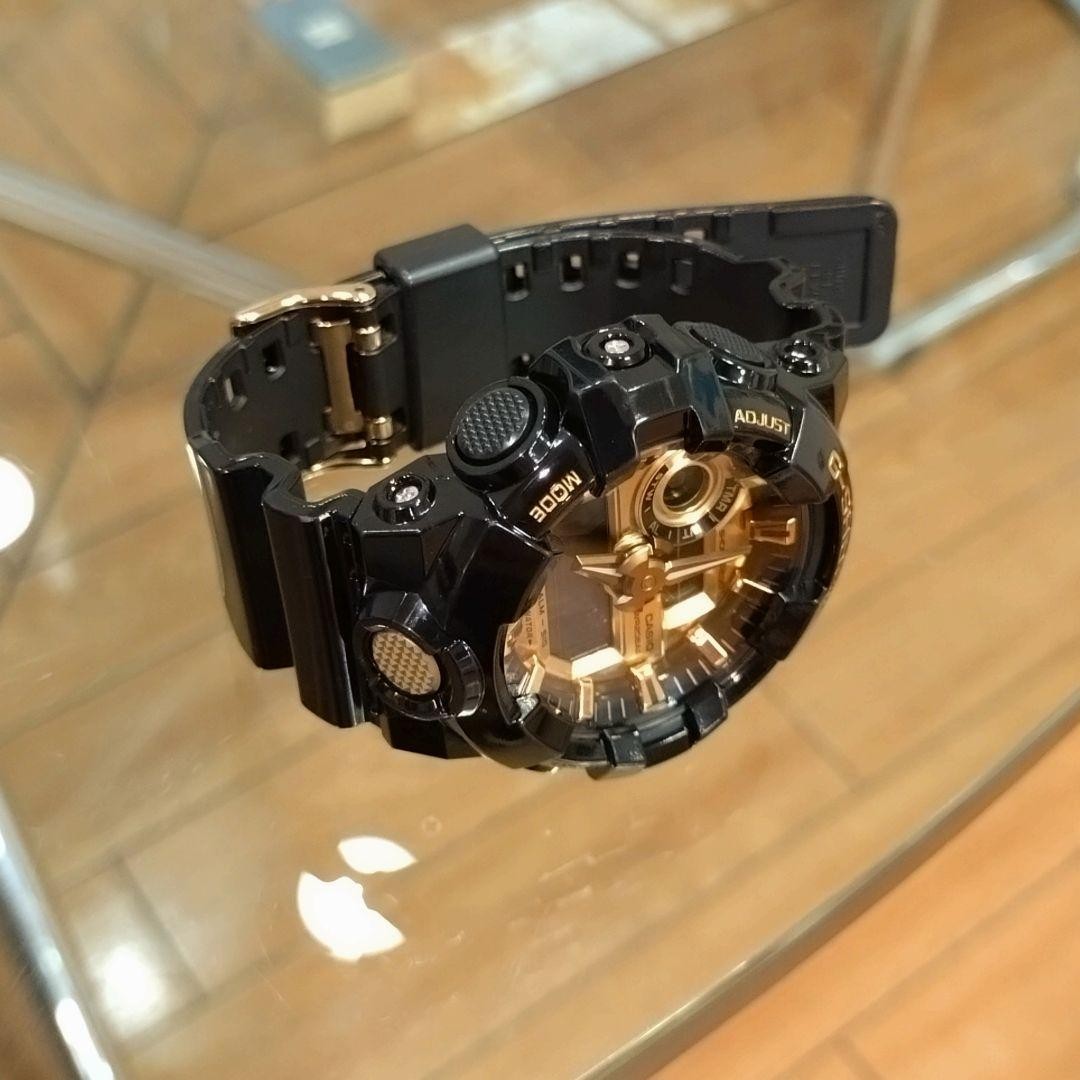 CASIO G-SHOCK GA-710GB Black & Gold 【USED】