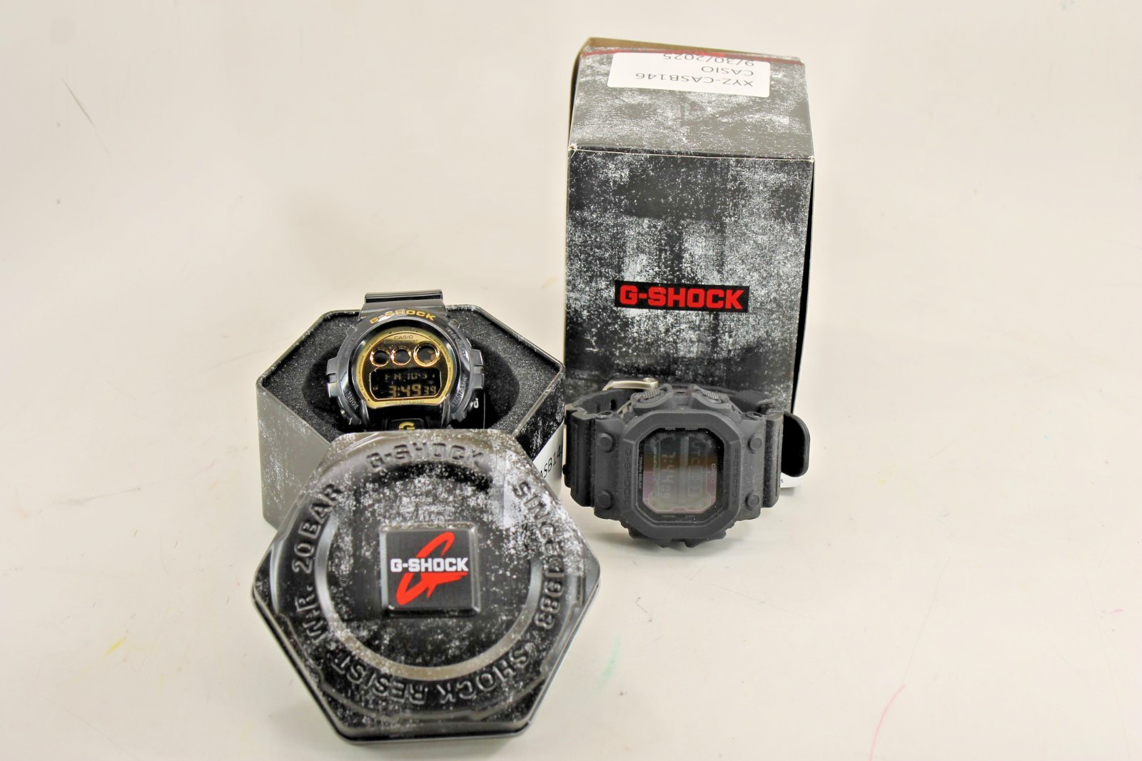 Casio Bundle of 2 G-SHOCK Watches (DW-6900CB-1DS – GX-56BB-1DR)