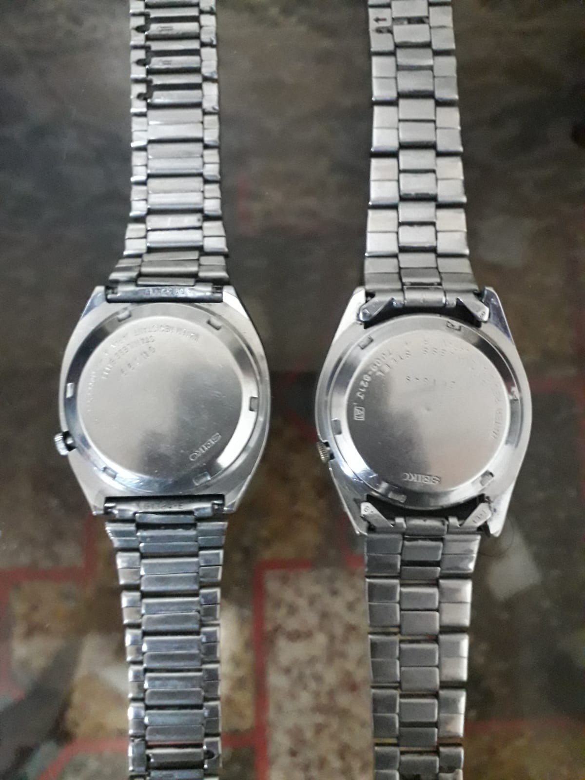 Lot of 2 Vintage Seiko 5 Automatic Japan Men’s Wristwatches