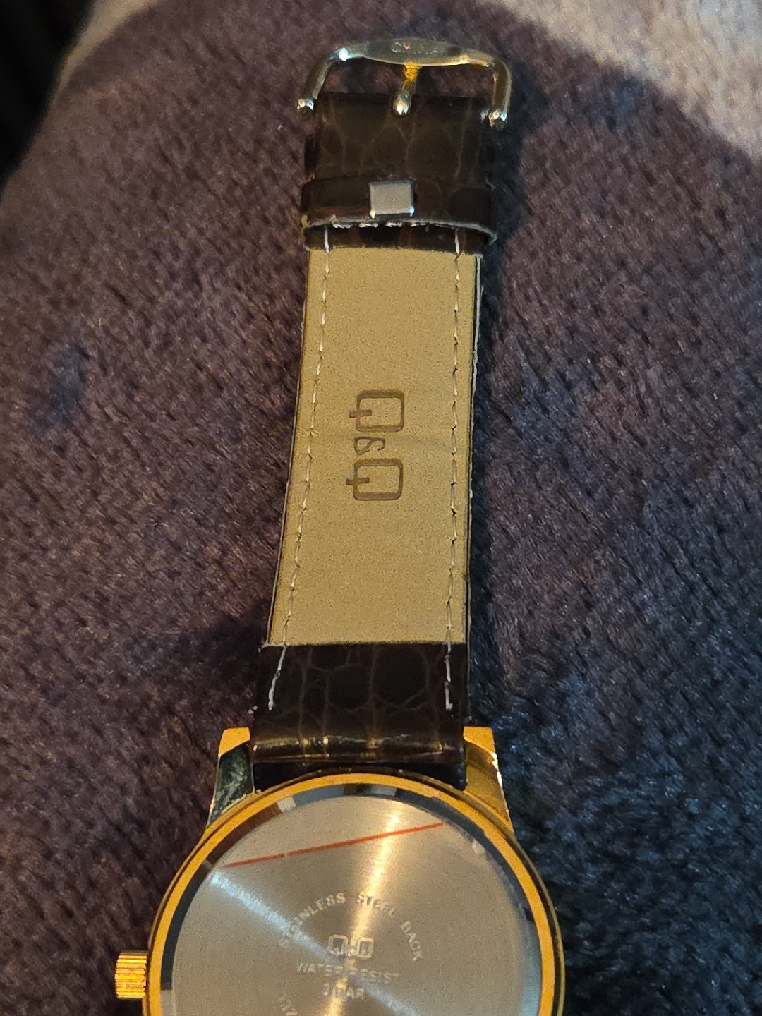 Q & Q 3 Bar Citizen Watch. New Battery. Runs Well. Unworn.