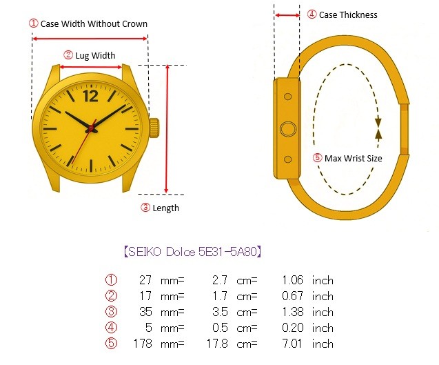 Vtg 1990 [Near MINT] SEIKO Dolce 5E31-5A80 Gold Tank Quartz Men’s Watch JAPAN