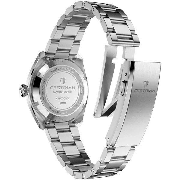 Cestrian Master Series V3 White Dial Automatic Men’s Watch CM-WT001