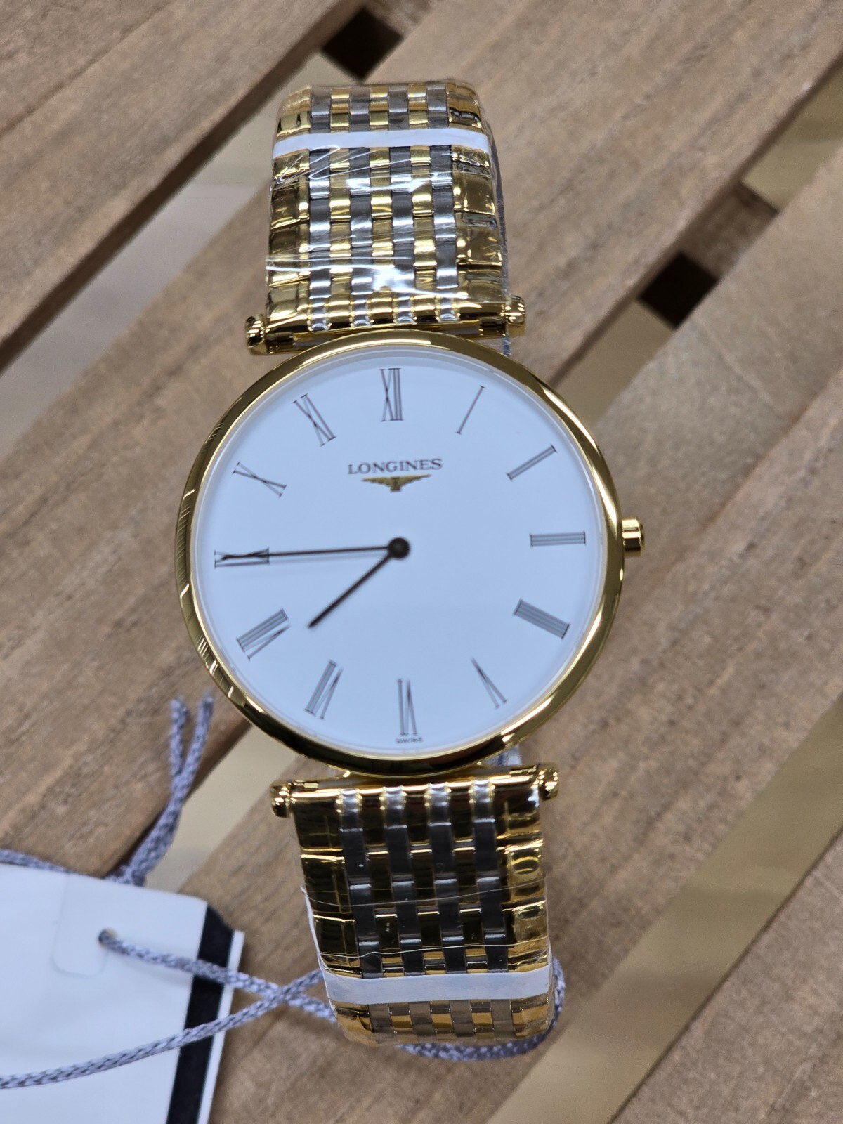 Longines La Grande Classique 33MM Two-Tone Gold Unisex Watch L4.709.2.21.D