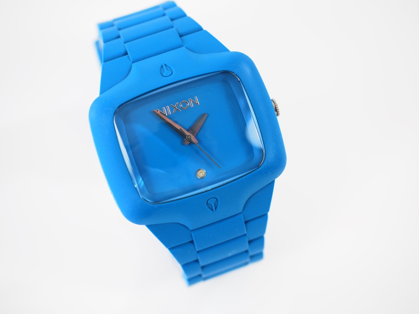 Nixon The Rubber Player Watch Blue Excellent