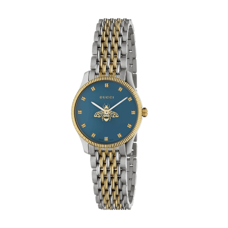 GUCCI G-Timeless YA1265029 Blue Dial Quartz Women’s Watch 29mm