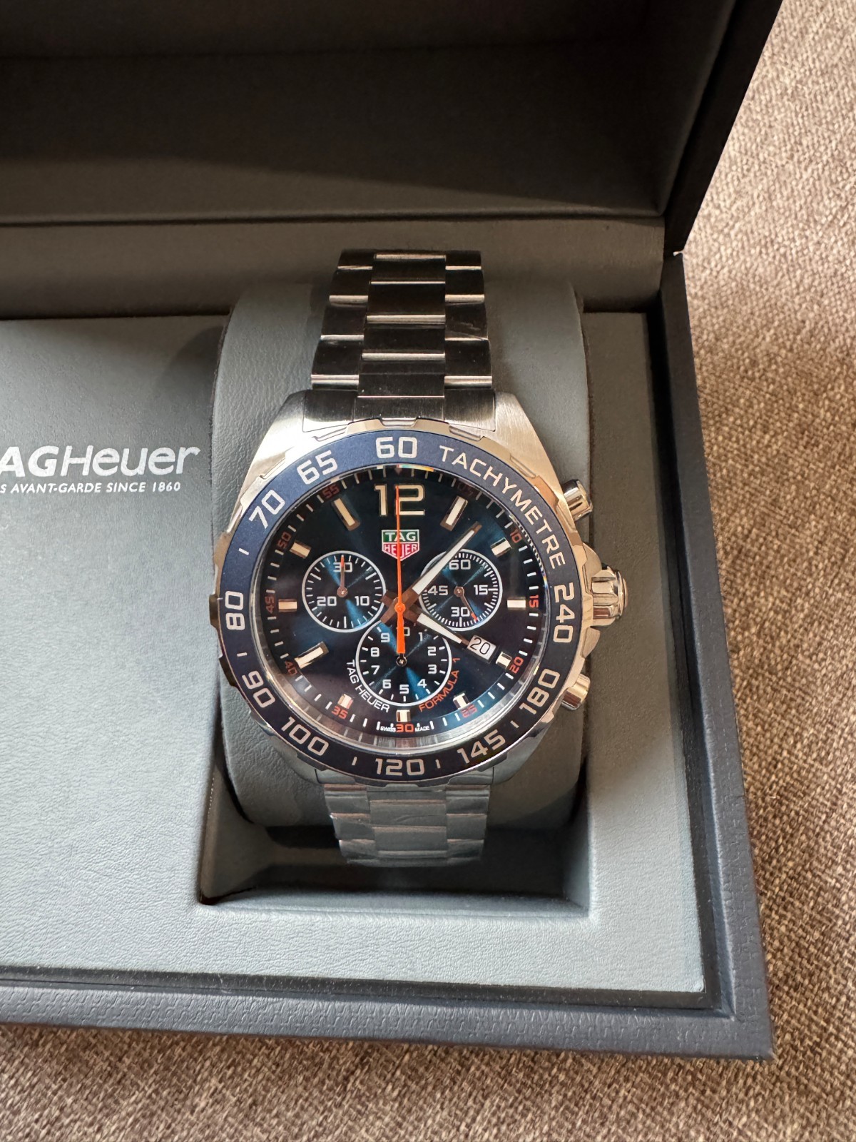 TAG Heuer Formula 1 Blue Chronograph Men’s Quartz Watch CAZ1014.BA0842