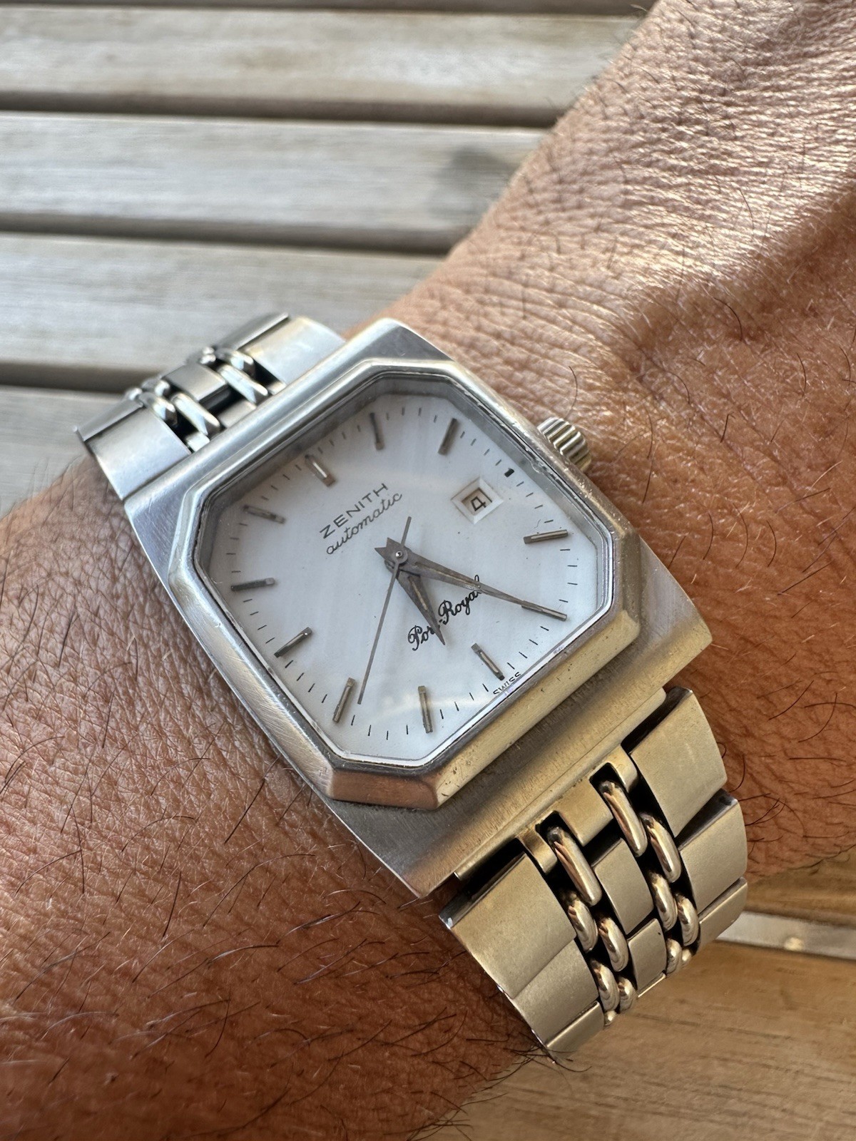 Zenith Port Royal Automatic Vintage Medium Steel Bracelet