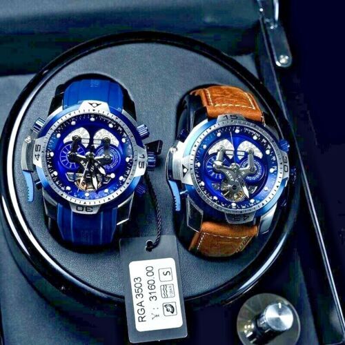 MILITARY Automatic Sport Watch for Men Mechanical Skeleton Multi Dial 10ATM Date