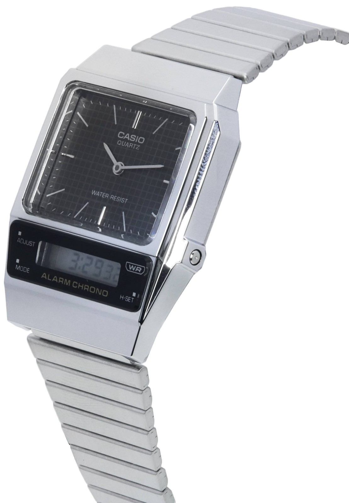 Casio Vintage Analog Digital Black Dial Quartz AQ-800E-1A AQ800E-1 Unisex Watch