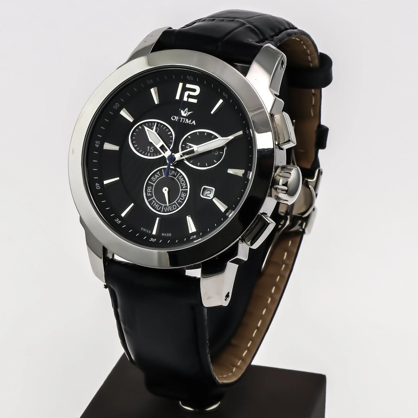 Optima – Swiss Chronograph – OSC391-SL-3 Swiss Ronda 46 mm OSC391 30 m (3 ATM
