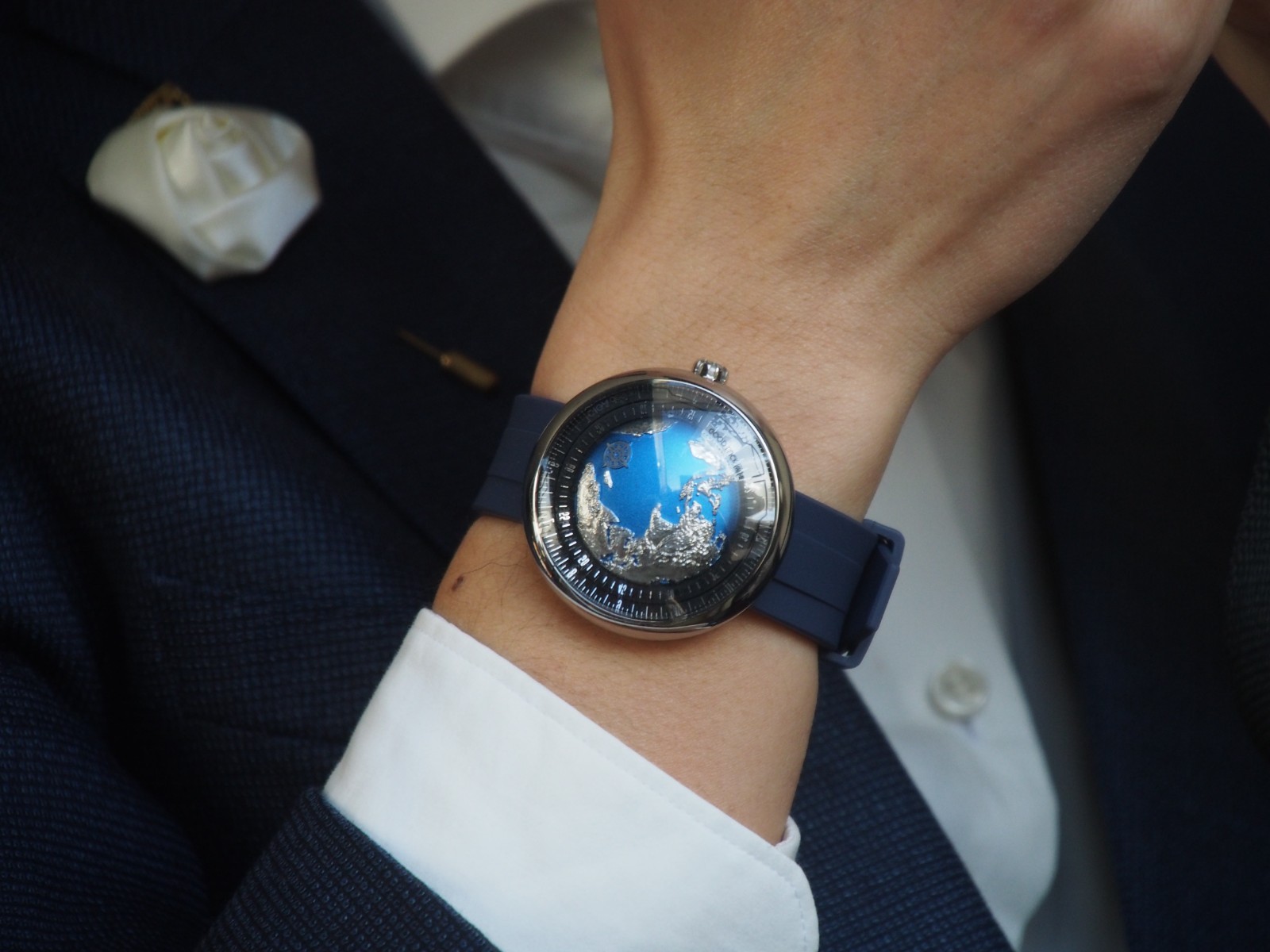 (Smaller 43mm) CIGA design Blue Planet II Gen 2 GPHG Titanium, EU Warehouse
